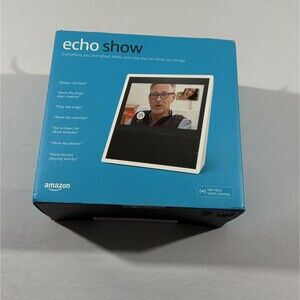 Amazon Echo Show (1st Generation) Smart Speaker w Alexa Assistant White LNIB
